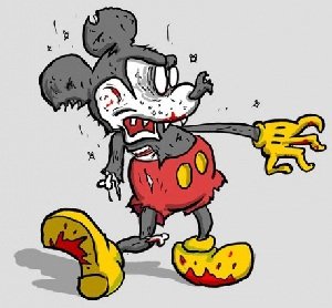 mickey zombie