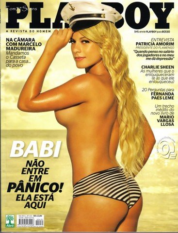 Fotos da Playboy Babi Rossi Panicat 1