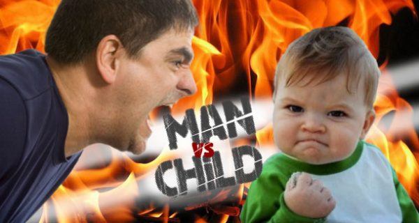 Homem vs Crianca