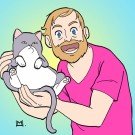Ilustrações da vida de uma gatinha 4