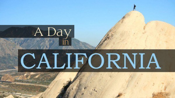 Um dia na California 1