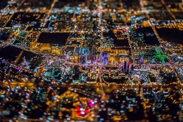 Vista aerea de Las Vegas 1