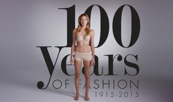 100 anos de moda em dois minutos