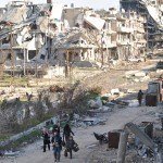 A destruicao causada pela guerra na Siria 6