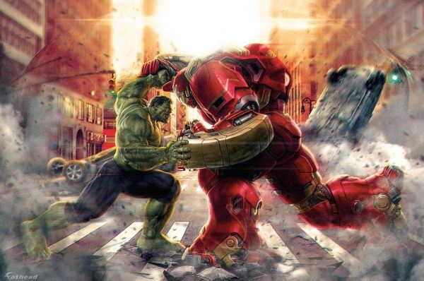 Hulk Vs Homem de Ferro Hulkbuster