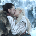 Game of Thrones Dragons Kissing
