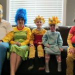 família recria abertura de Os Simpsons