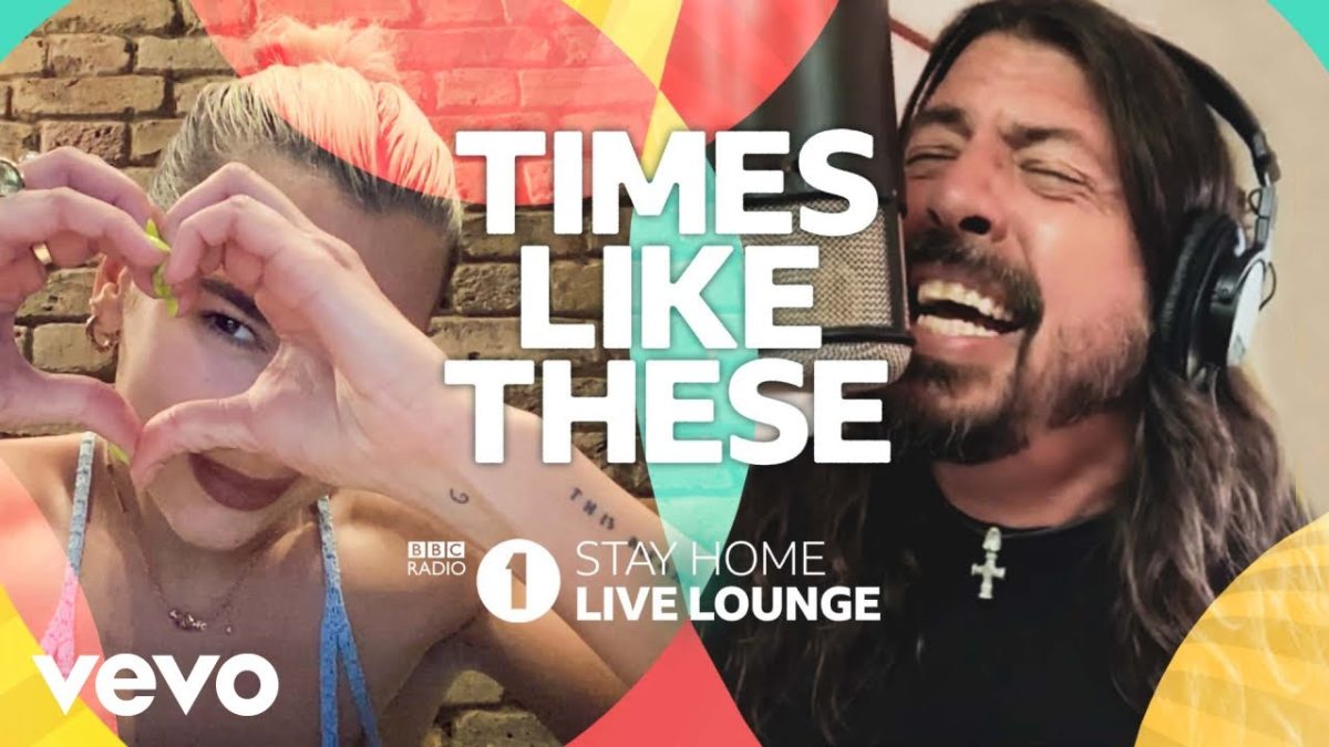 “Times Like These” do Foo Fighters ganha versão acústica na pandemia com participação de Dua Lipa e Chris Martin e outros artistas 2
