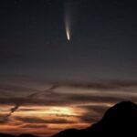 Cometa Neowise casal fica noivo durante passagem de cometa visivel no hemisferio norte a cada 6800 anos