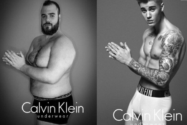 Ricardo Sfeir engenheiro recria publicidades da Calvin Klein e promove discussao sobre padroes de beleza e corpo masculino
