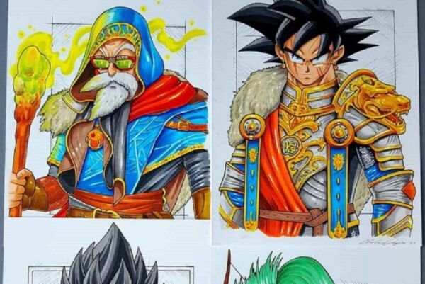 Akira Toriyama artista mostra Dragon Ball como anime medieval