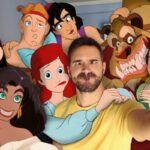 Artista cria montagens com personagens da Disney