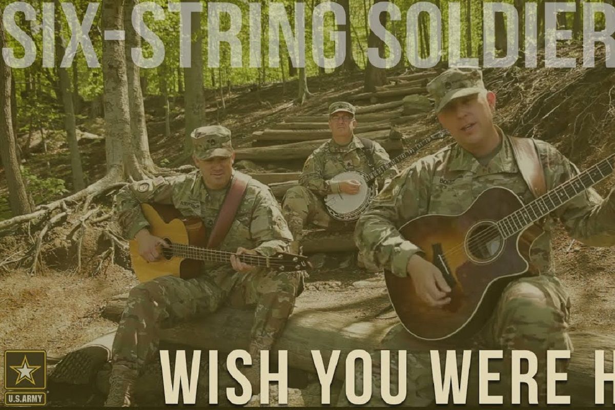 Six String Soldiers grupo de soldados do exercito faz versao de Wish You Were Here do Pink Floyd