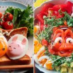 etncomam artista japones transforma comida em personagens da Disney e da Pixar