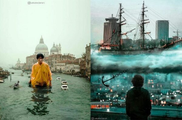 Umut Recber artista turco que cria mundos surreais com fotos 13