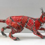 Barbara Franc artista reutiliza materiais e cria esculturas realistas de animais 50