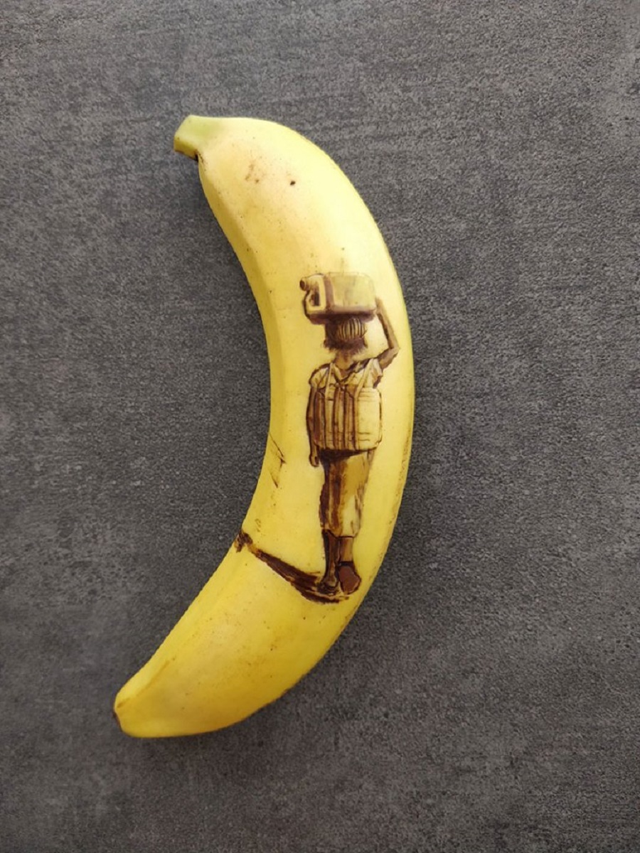 A arte na banana de Anna Chojnicka 18