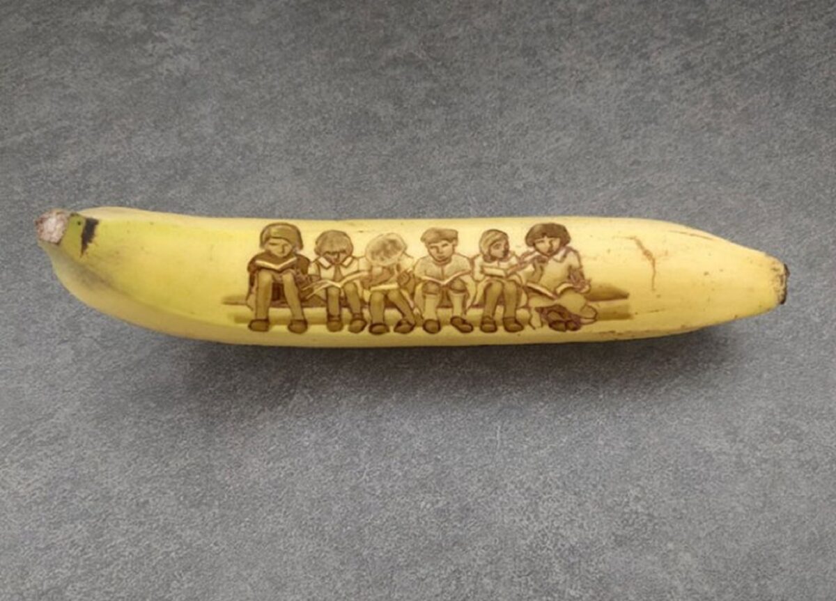 A arte na banana de Anna Chojnicka 32