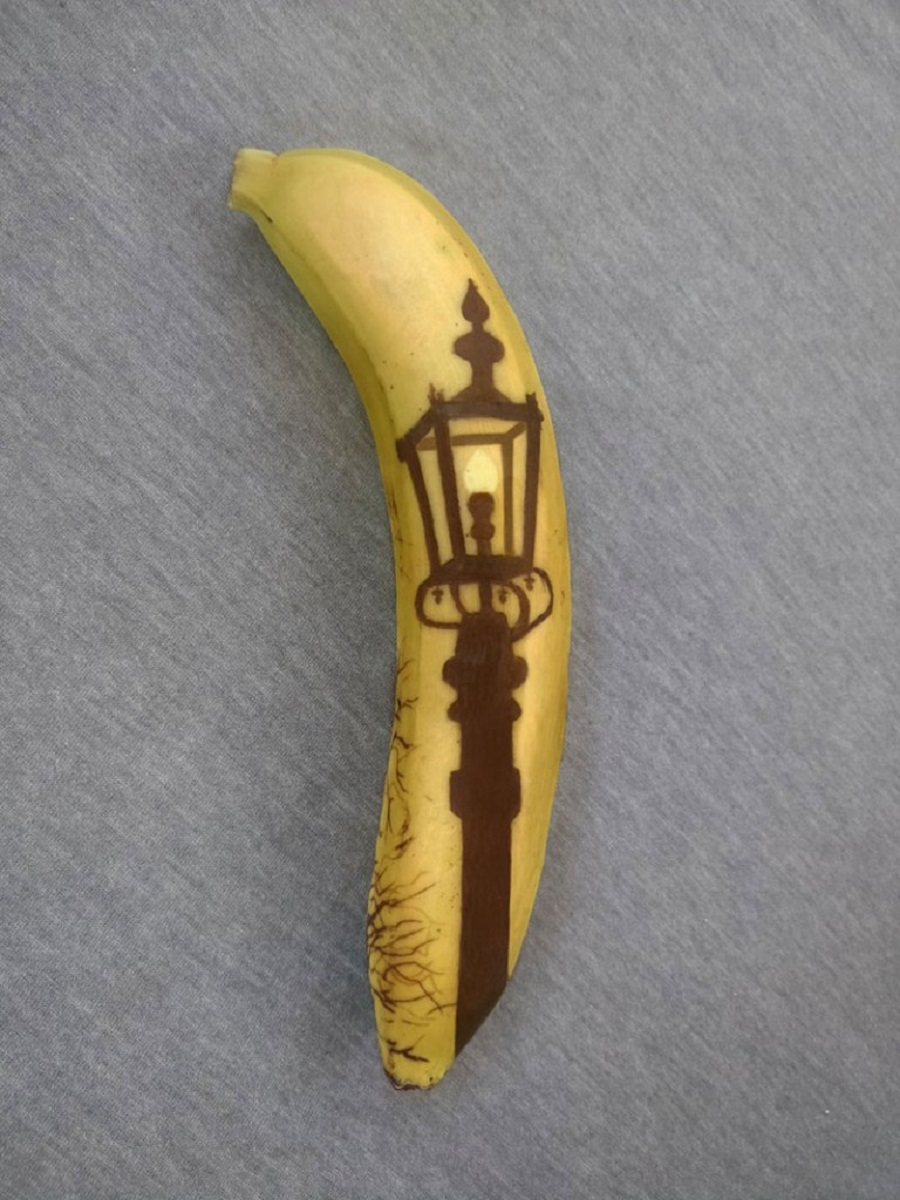 A arte na banana de Anna Chojnicka 5