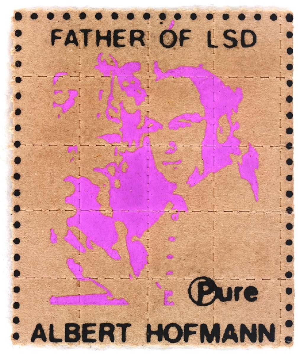 Artes nas cartelas de LSD 6