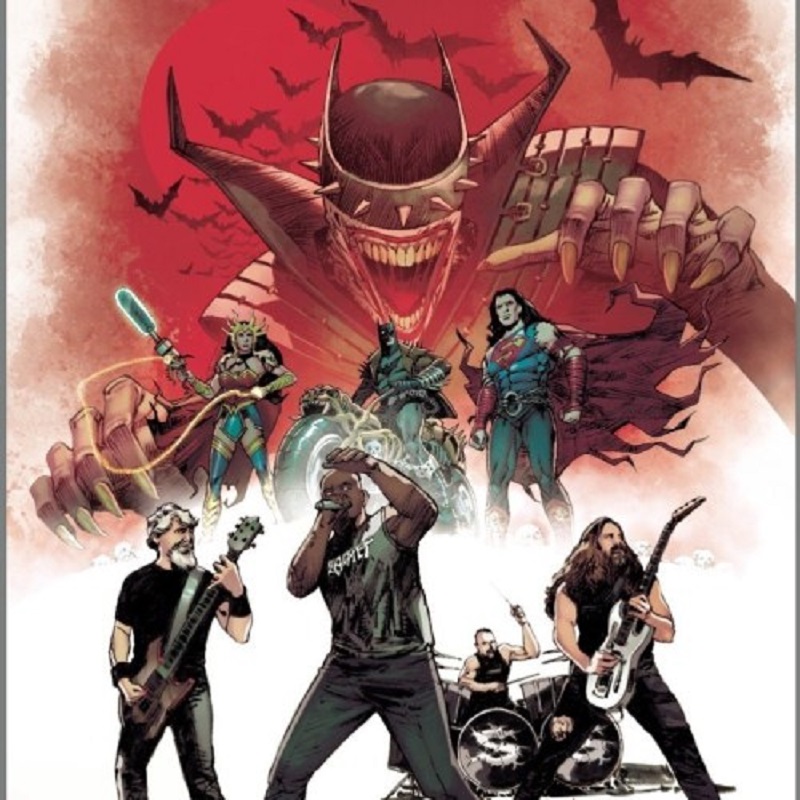 DC Universe para Death Metal Band Edition bandas de metal ganham personagens sombrios no Dark Universe 10