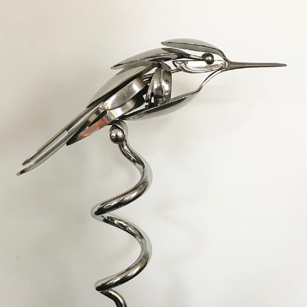 Matt Wilson artista cria esculturas de passaros com sucata 9