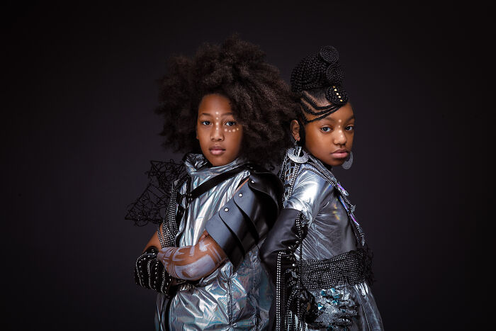 AfroArt serie em livro de fotografia mostra padroes de beleza de criancas negras 6