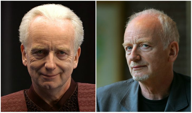 Antes e depois dos atores de Star Wars 12