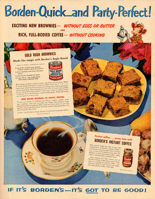 Propagandas de comida dos anos 50 11