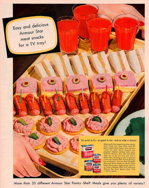 Propagandas de comida dos anos 50 2