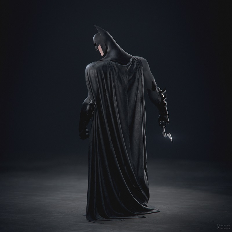 Julen Urrutia artista digital reimagina Batman atraves de computacao grafica 1