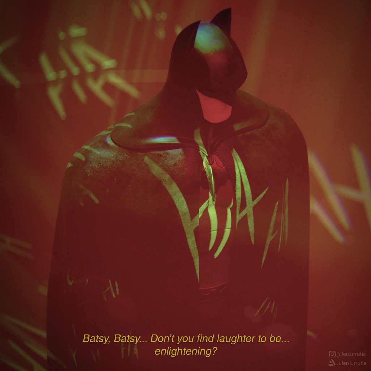 Julen Urrutia artista digital reimagina Batman atraves de computacao grafica 19