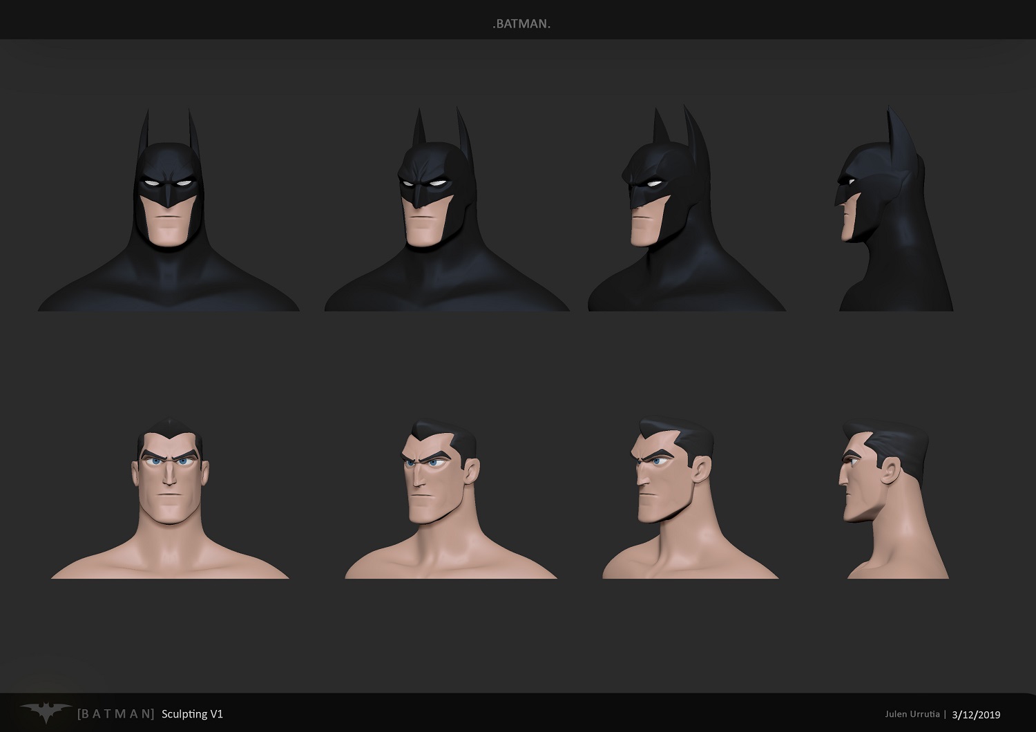Julen Urrutia artista digital reimagina Batman atraves de computacao grafica 6