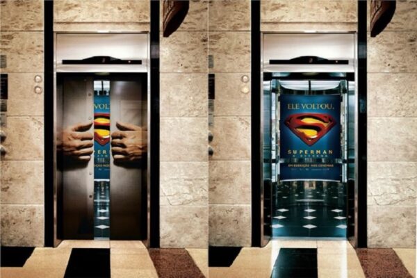 Criativos anuncios em elevadores CAPA