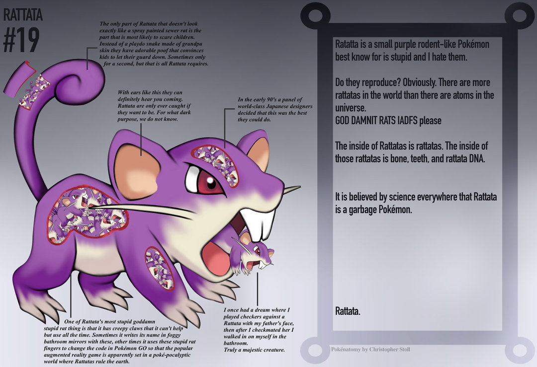 PokeNatomy projeto mostra como seria a anatomia dos personagens de Pokemon 11