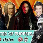 Anthony Vincent YouTuber cria video com 50 versoes de Master of Puppets do Metallica