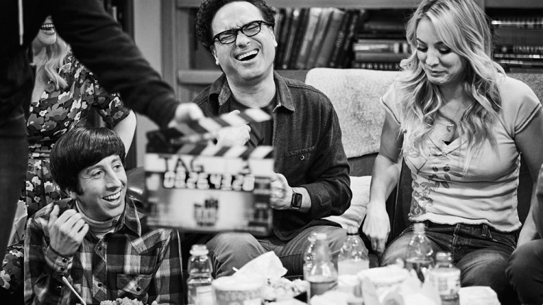 Fotos dos bastidores do ultimo episodio de The Big Bang Theory 9