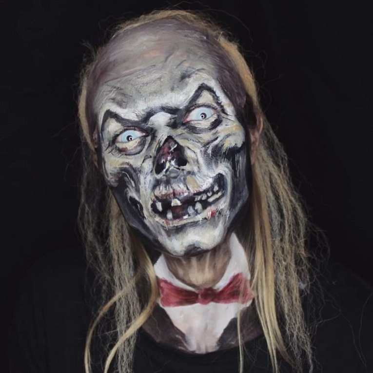 Julia Wunderlich maquiadora pinta horripilantes maquiagens de Halloween 13