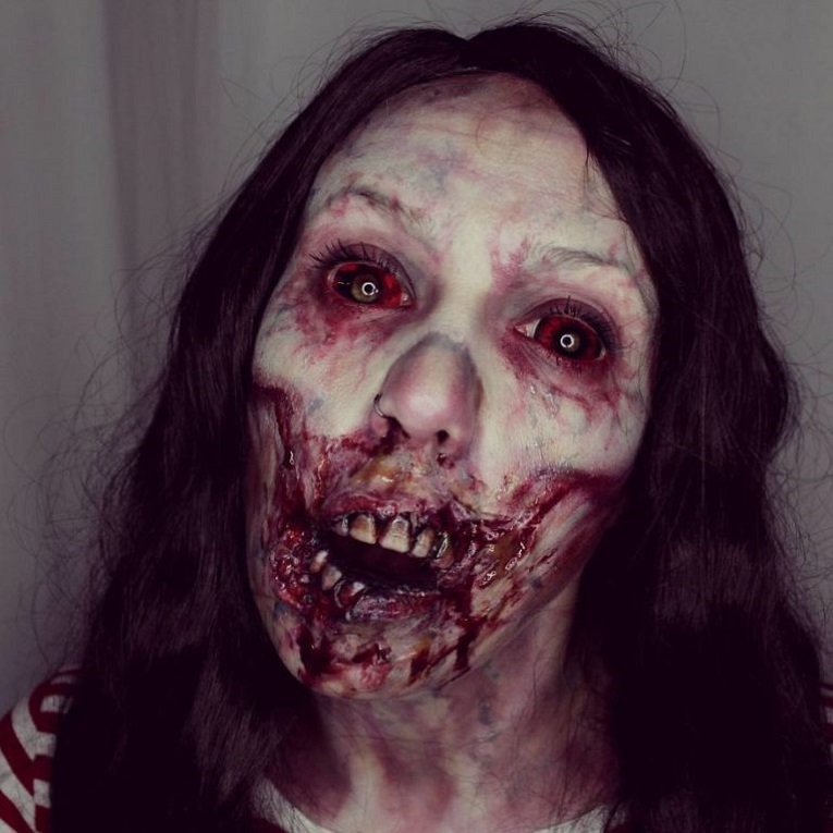 Julia Wunderlich maquiadora pinta horripilantes maquiagens de Halloween 6