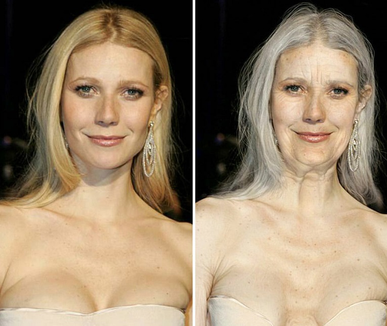Artistas criam celebridades envelhecidas em Photoshop 14