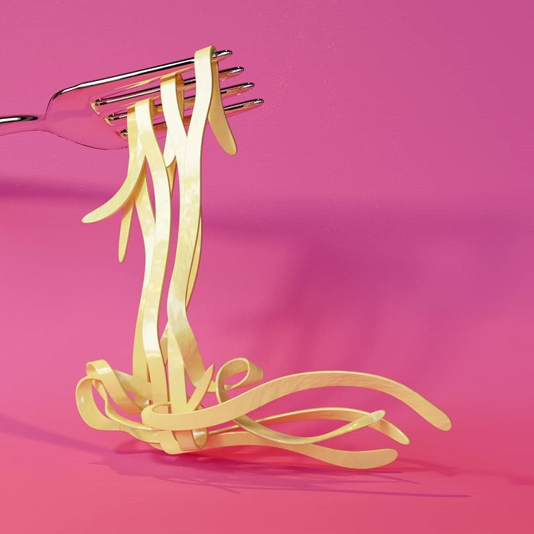 O alfabeto 3D de comida de Ben Chelouche 12