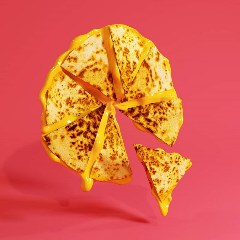 O alfabeto 3D de comida de Ben Chelouche 17