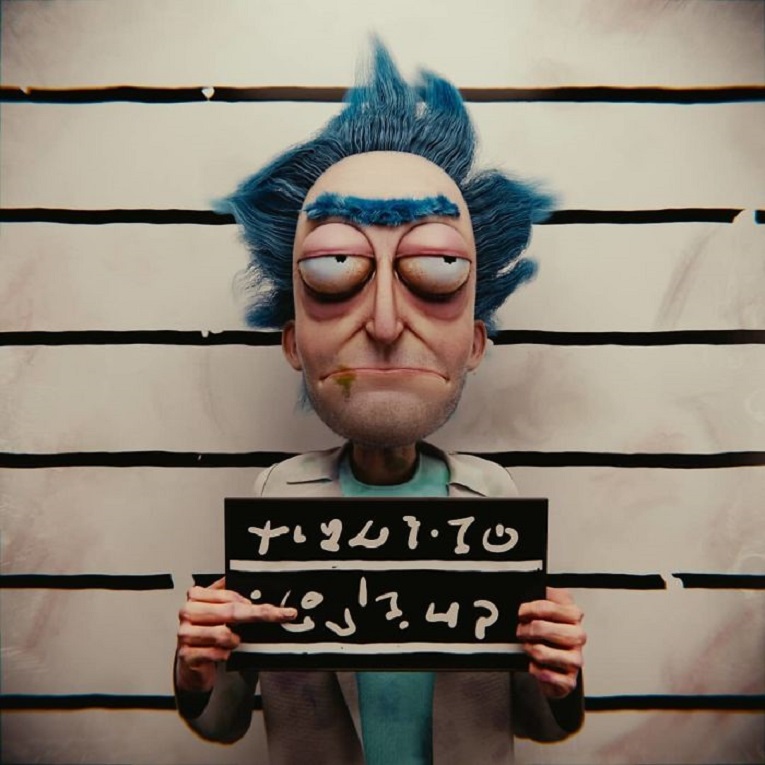 Personagens animados em versao 3D assustadora do artista brasileiro Yan Blanco 5