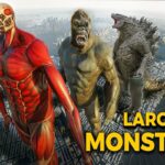 Amir Kedir compara os tamanhos de monstros famosos de filmes televisao e videogames
