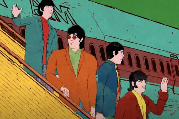 Videoclipe animado de Here There and Everywhere dos Beatles