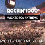 1000 musicos tocando tres hinos iconicos dos anos 90