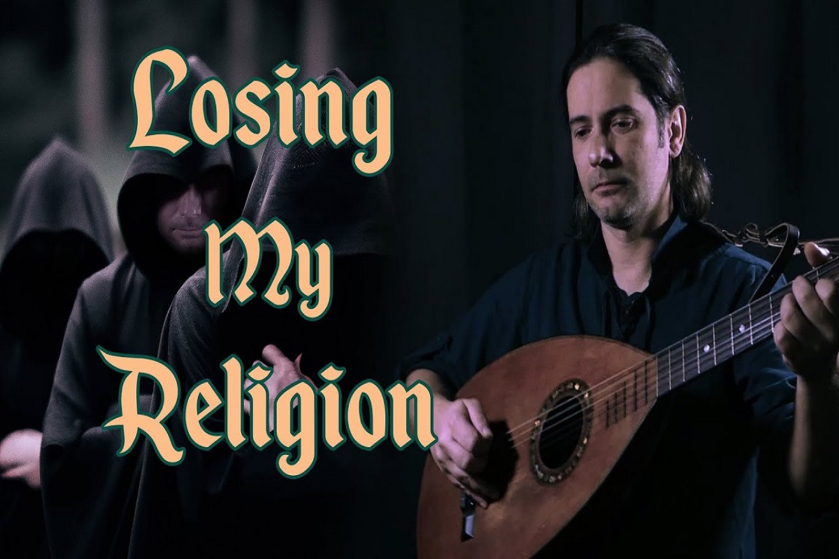 Cover medieval de Losing My Religion com instrumentos tradicionais em homenagem ao R.E.M