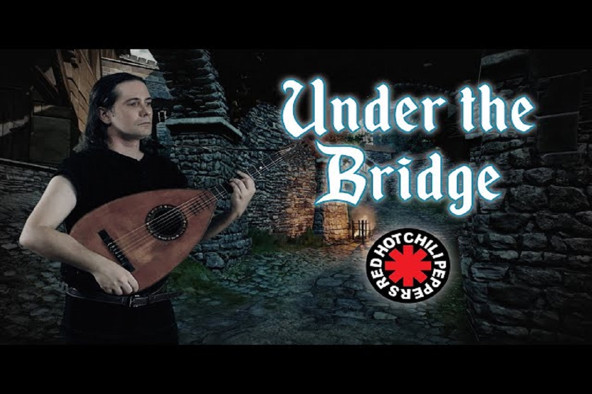 Cover medieval de Under the Bridge com instrumentos tradicionais em homenagem ao Red Hot Chilli Peppers