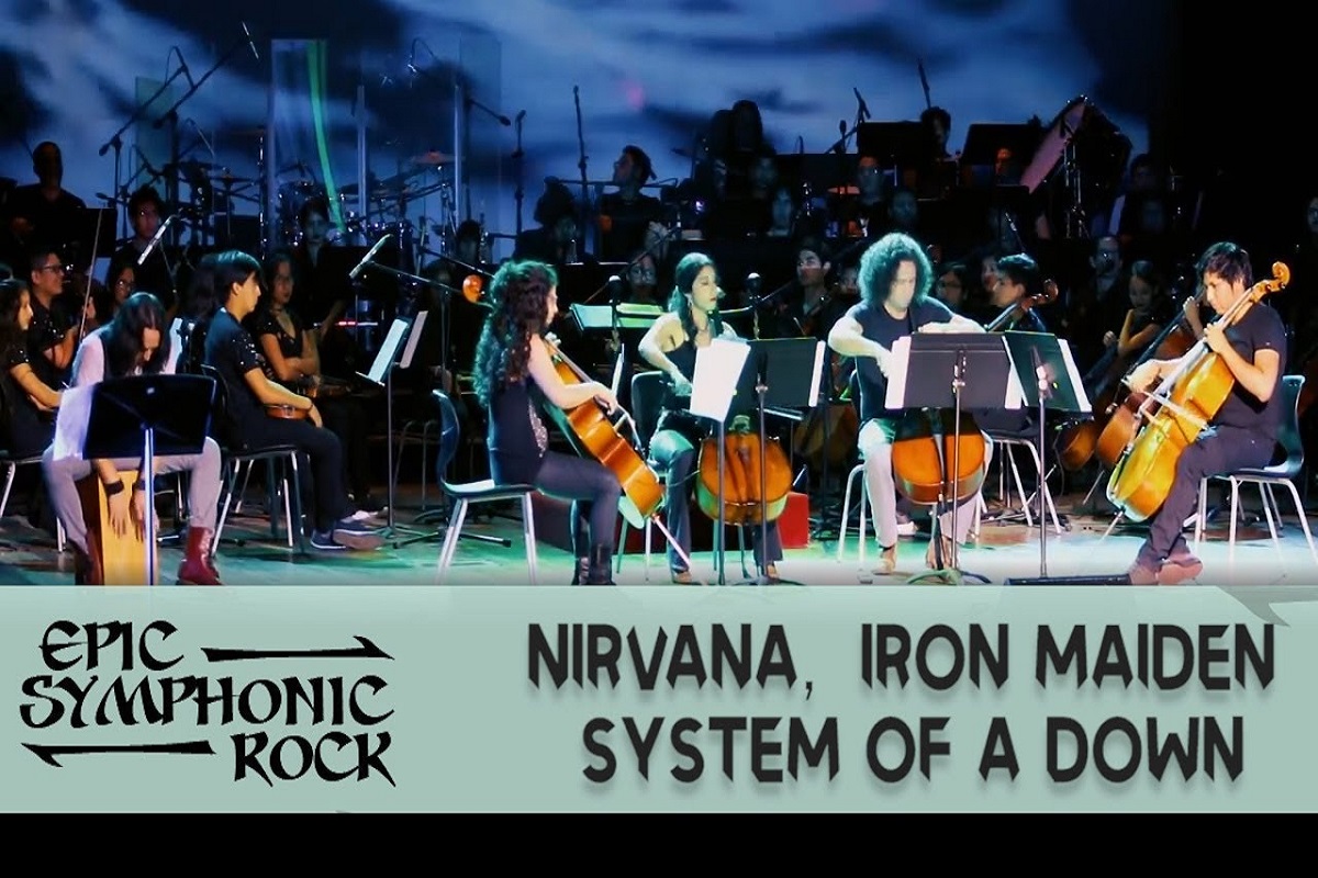 Epic Cello Quartet toca músicas de Nirvana, Iron Maiden e System of a Down