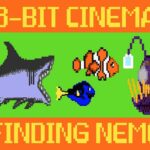 Procurando Nemo versão de cinema de 8 bits